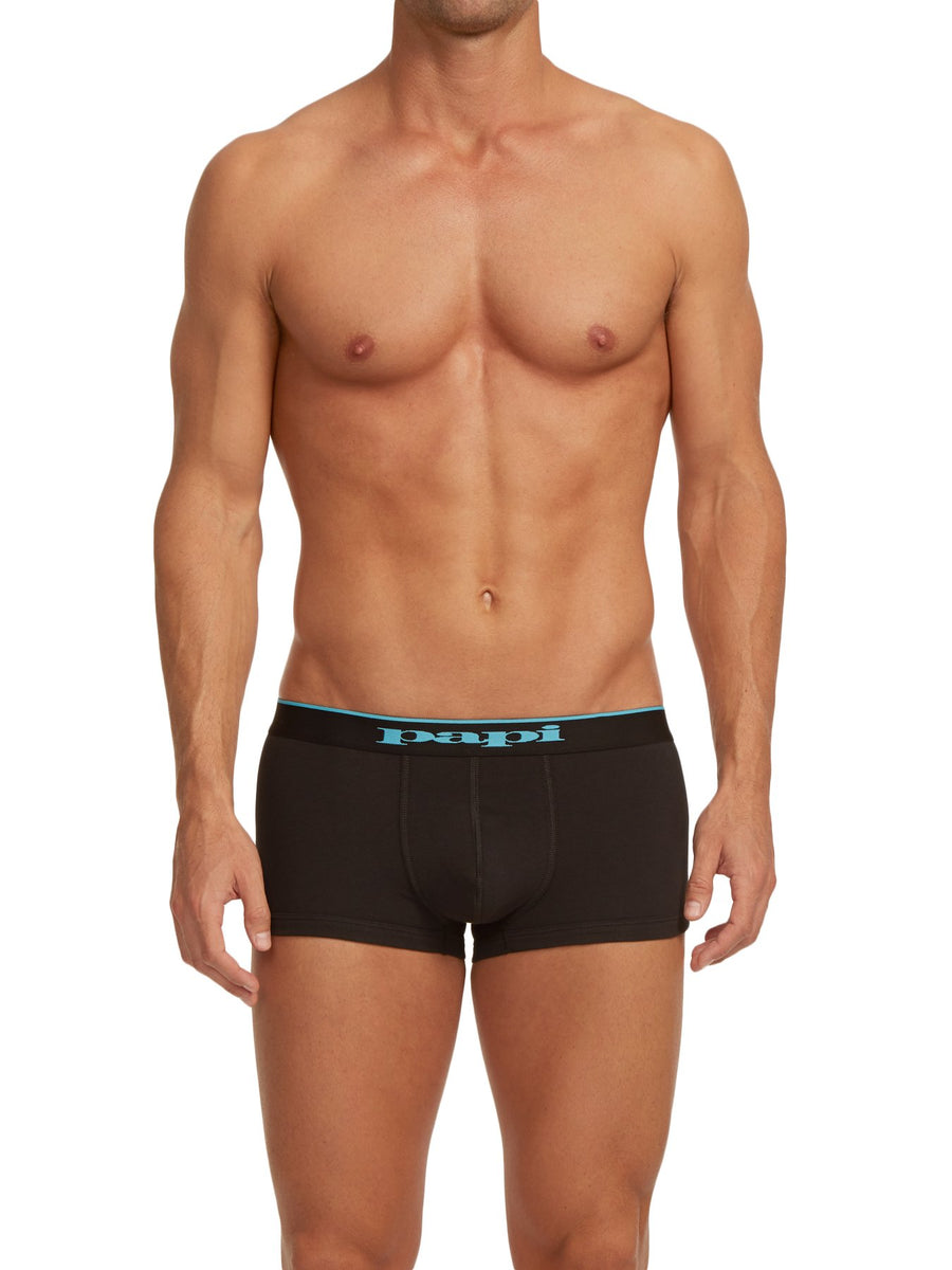 3-Pack Cotton Stretch Solid Brazilian Trunk