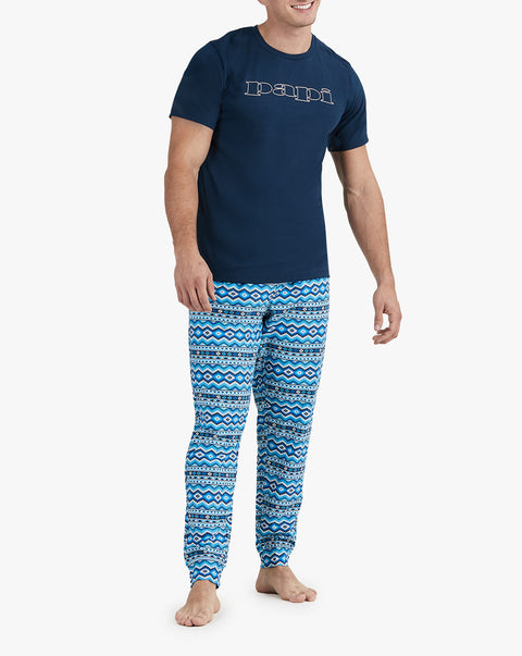 2-Piece Pajama Set Pageant Blue